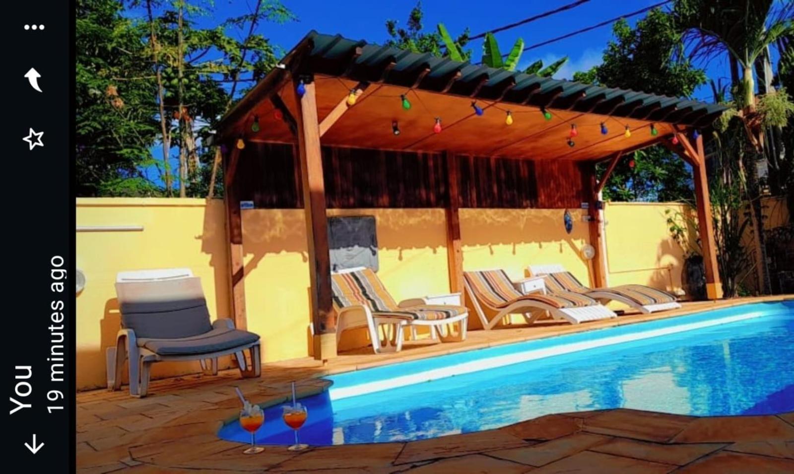 Villa Santa Avec Piscine Et Jardin Pointe aux Piments Exteriör bild